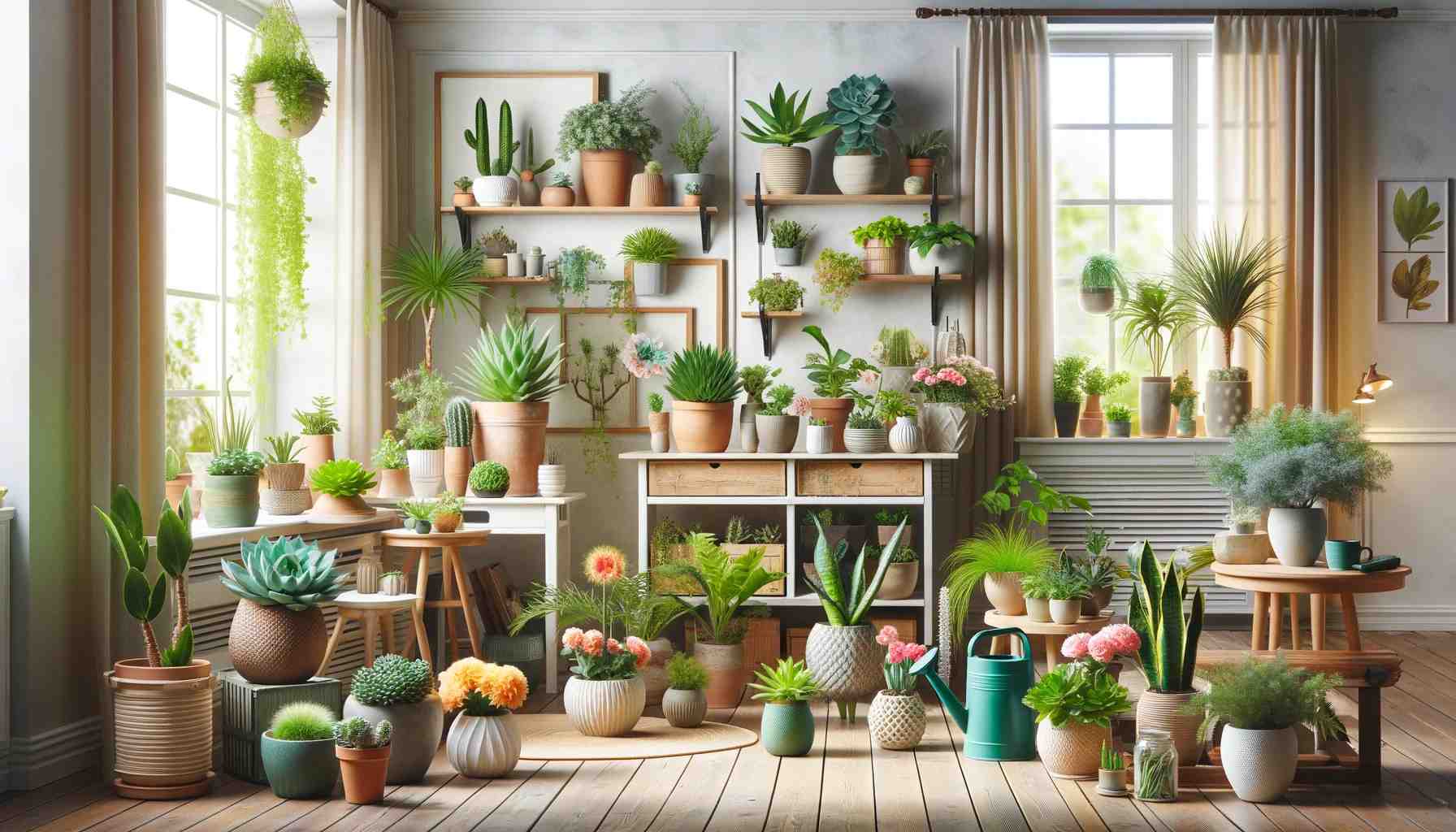 Nejlepší rostliny pro interiér a jejich péče